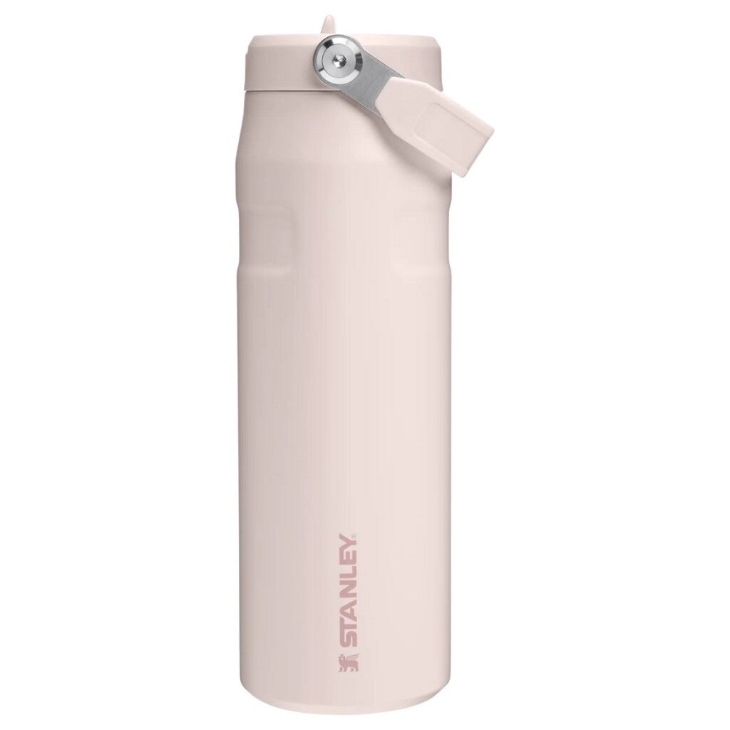 Stanley The IceFlow Flip Straw 2.0 Pipetli Termos Bardak 0,70 LT - Pembe Rose Quartz