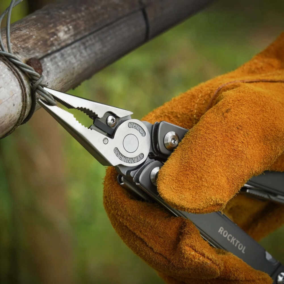 Rocktol GEN-R 27 Fonksiyonlu Multitool Pense Kılıflı