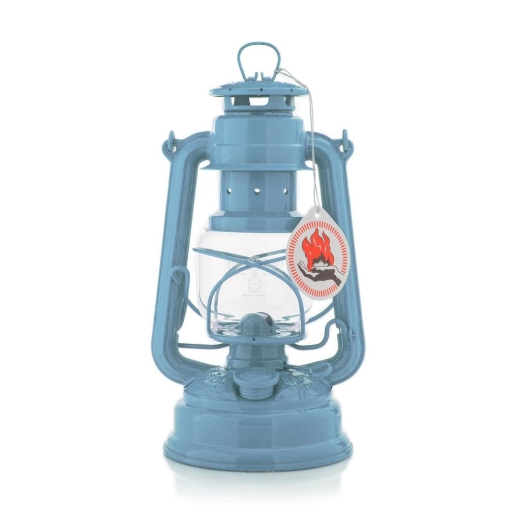 Feuerhand 276-5024 Gazlı Fener Pastel Mavi Gemici Feneri