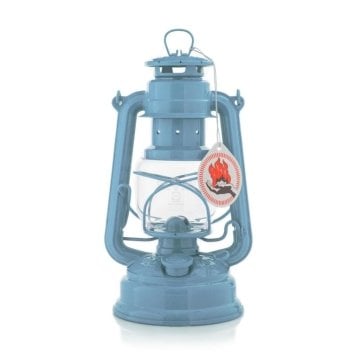 Feuerhand 276-5024 Gazlı Fener Pastel Mavi Gemici Feneri