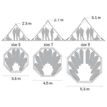 Tentipi Safir 7 Light - Çadır 10750