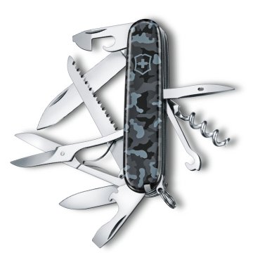Victorinox 1.3713.942 Huntsman 91mm Lacivert Kamuflaj Çakı