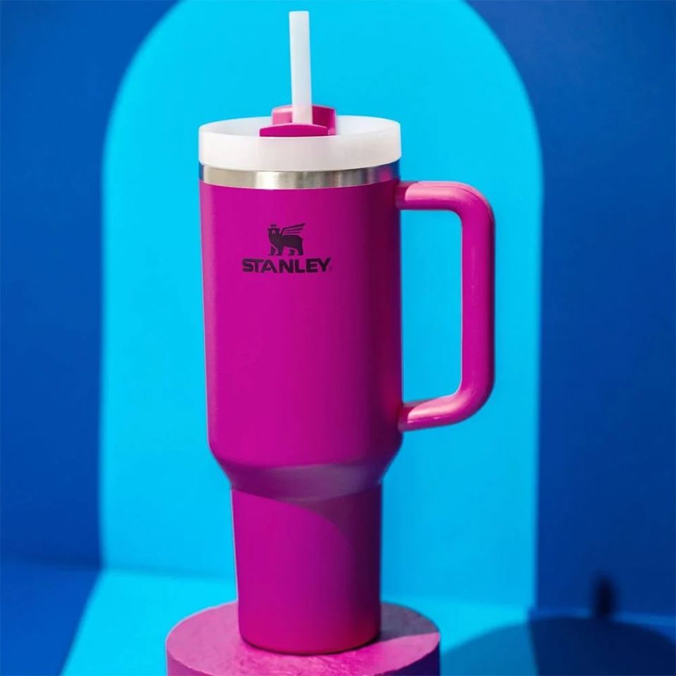 Stanley Quencher Pipetli Termos Bardak 1.18 Lt  - Fuşya
