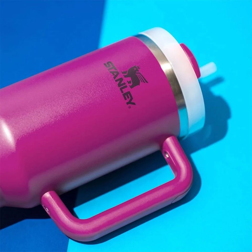 Stanley Quencher Pipetli Termos Bardak 1.18 Lt  - Fuşya