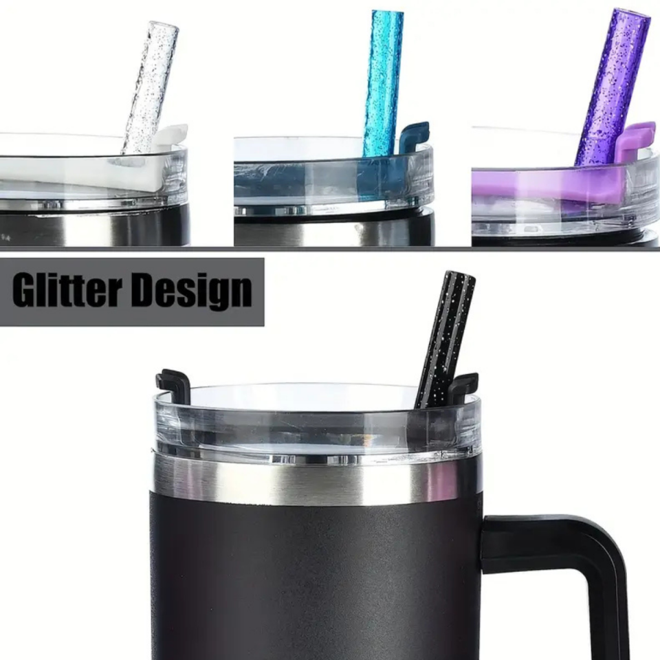Quencher Pipetli Seri 1.18 ve 0.89 Uyumlu Renkli Yaldızlı Pipetler TEK ADET