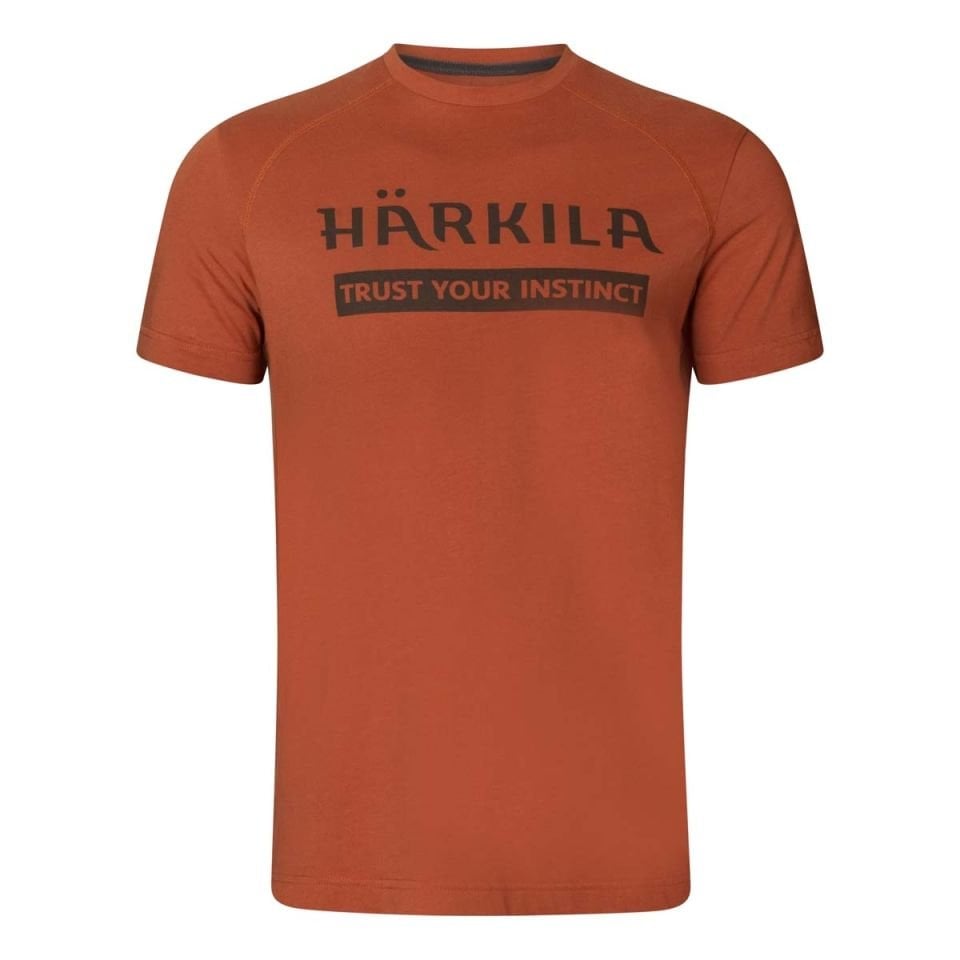 Härkila Logo SS T-Shirt - Arabian Spice