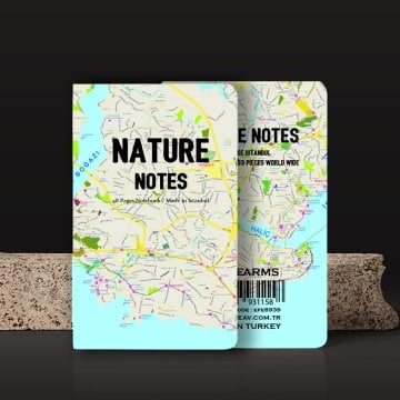 Nature Notes Paradise İstanbul Not Defteri ( 1453 Adet Limitli Üretim )