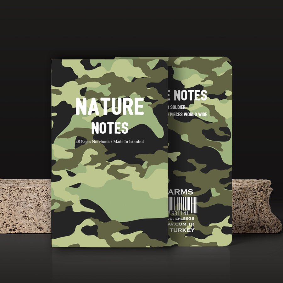 Nature Notes Proud Soldier Not Defteri ( 1000 Adet Limitli Üretim )
