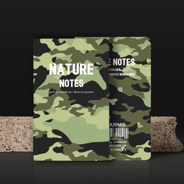 Nature Notes Proud Soldier Not Defteri ( 1000 Adet Limitli Üretim )