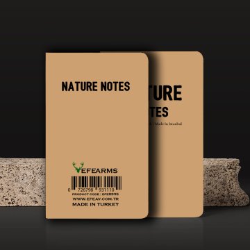 Nature Notes Craft Not Defteri ( Çizgili )