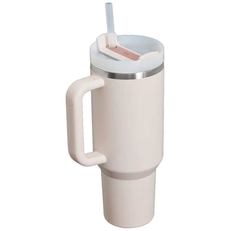 Stanley Quencher Pipetli Termos Bardak 1.18 Lt 1,18 LT - Açık Pembe