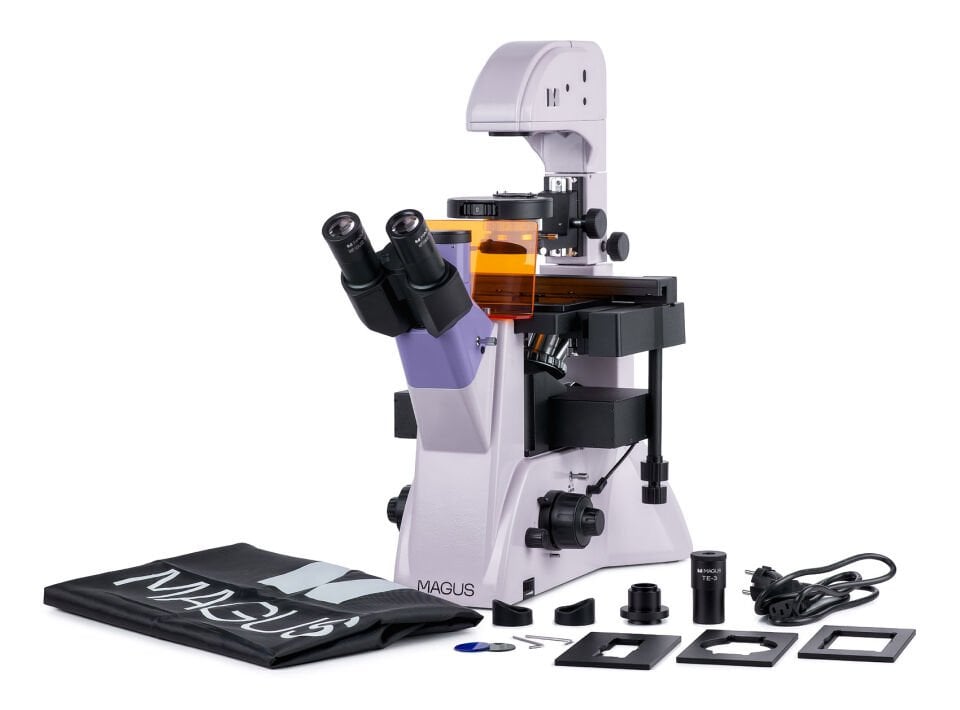 MAGUS Lum VD500L Floresan İnverted Dijital Mikroskop