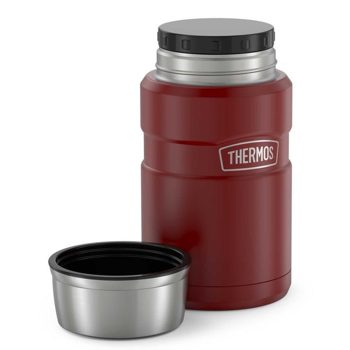 Thermos Staınless King Yemek Termosu 0,71L SK3021 Kırmızı