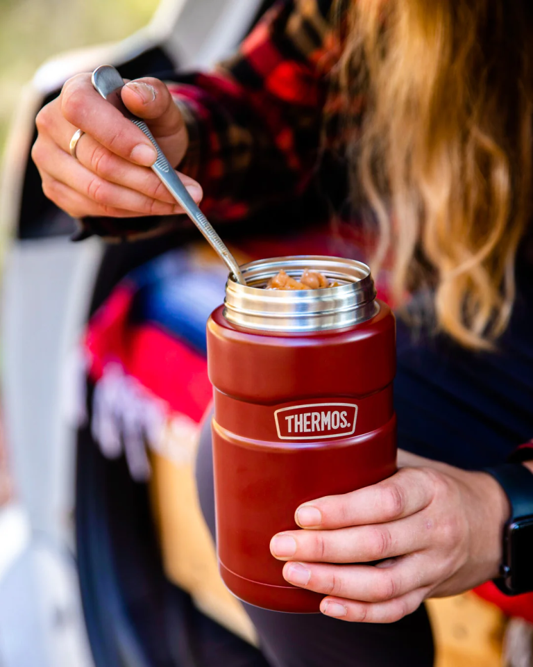 Thermos Staınless King Yemek Termosu 0,71L SK3021 Kırmızı