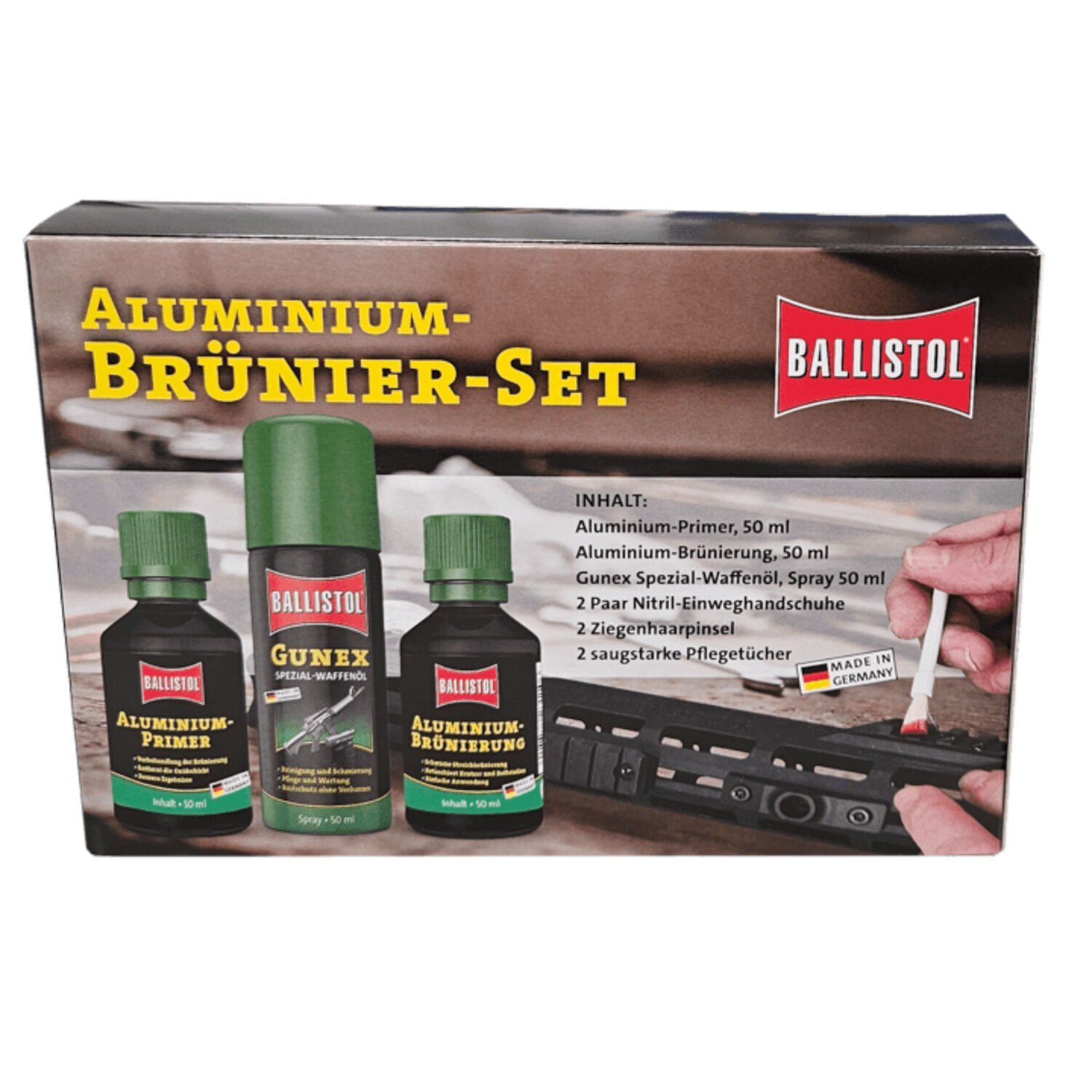 Ballistol Alüminyum Boyama Seti