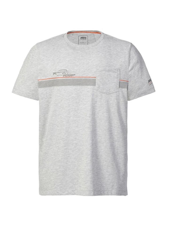 Musto Land Rover POCKET TEE Mens T-Shirt Gri