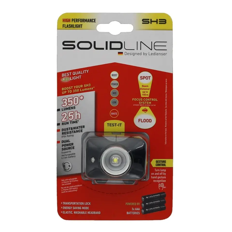 Solidline SH3 Kafa Feneri