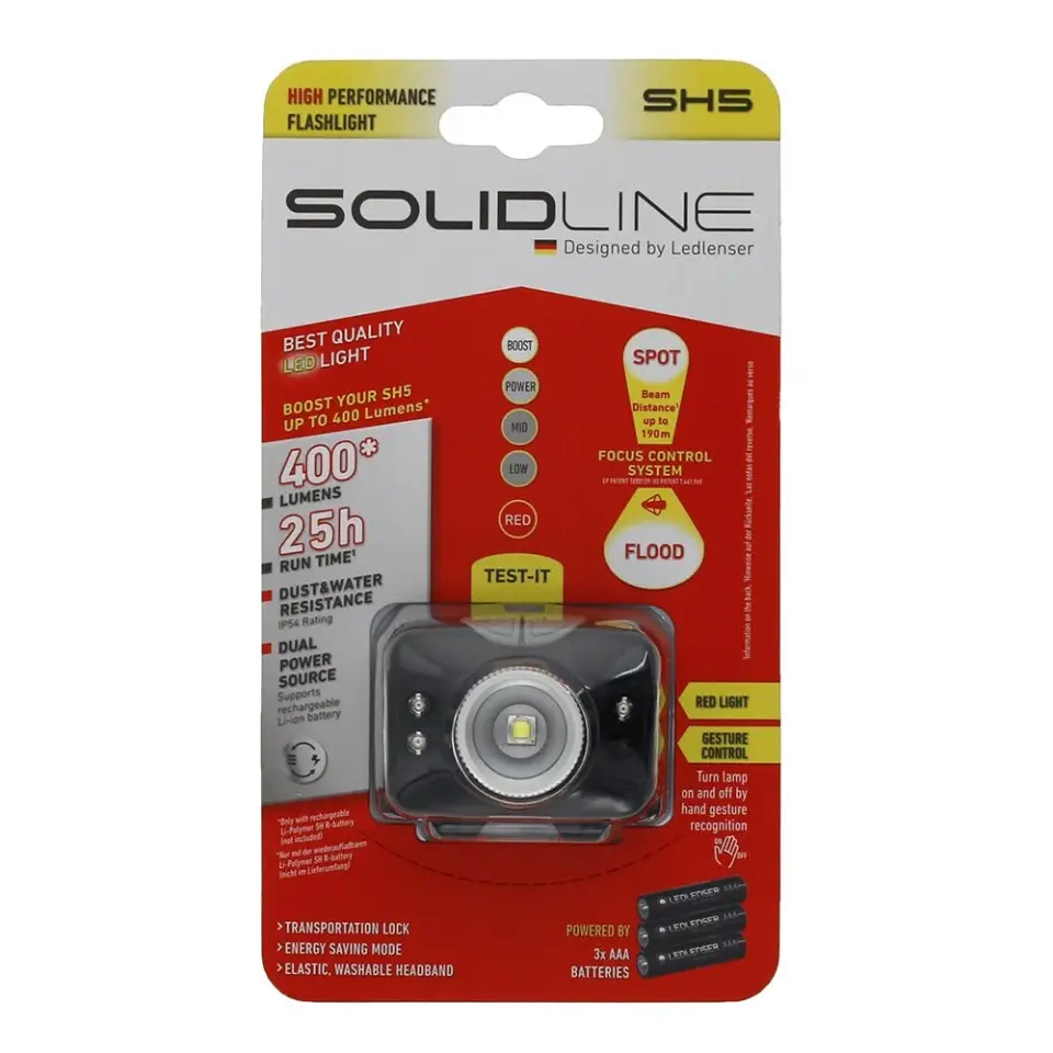 Solidline SH5 Kafa Feneri