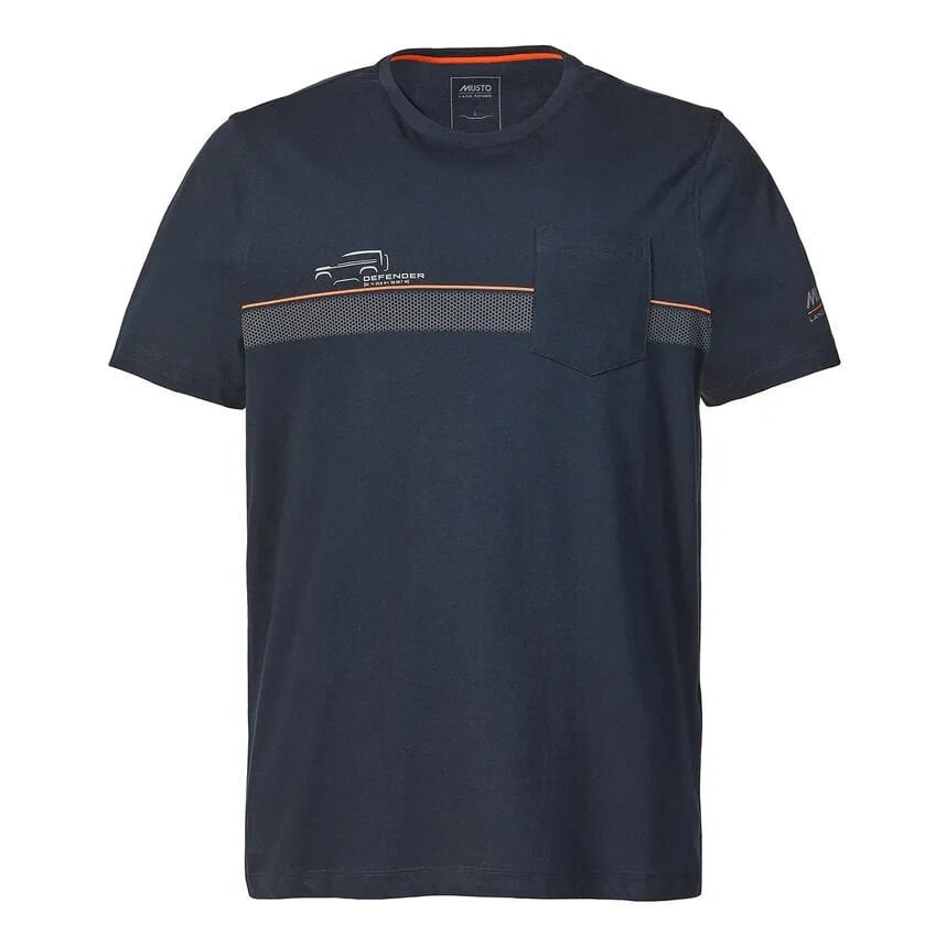 Musto Land Rover POCKET TEE Mens T-Shirt Lacivert