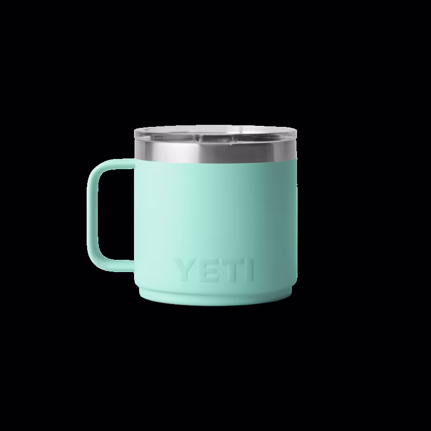 YETI Rambler 414 ml Magslider Kapaklı Kamp Kupası – Paslanmaz Çelik Açık Yeşil
