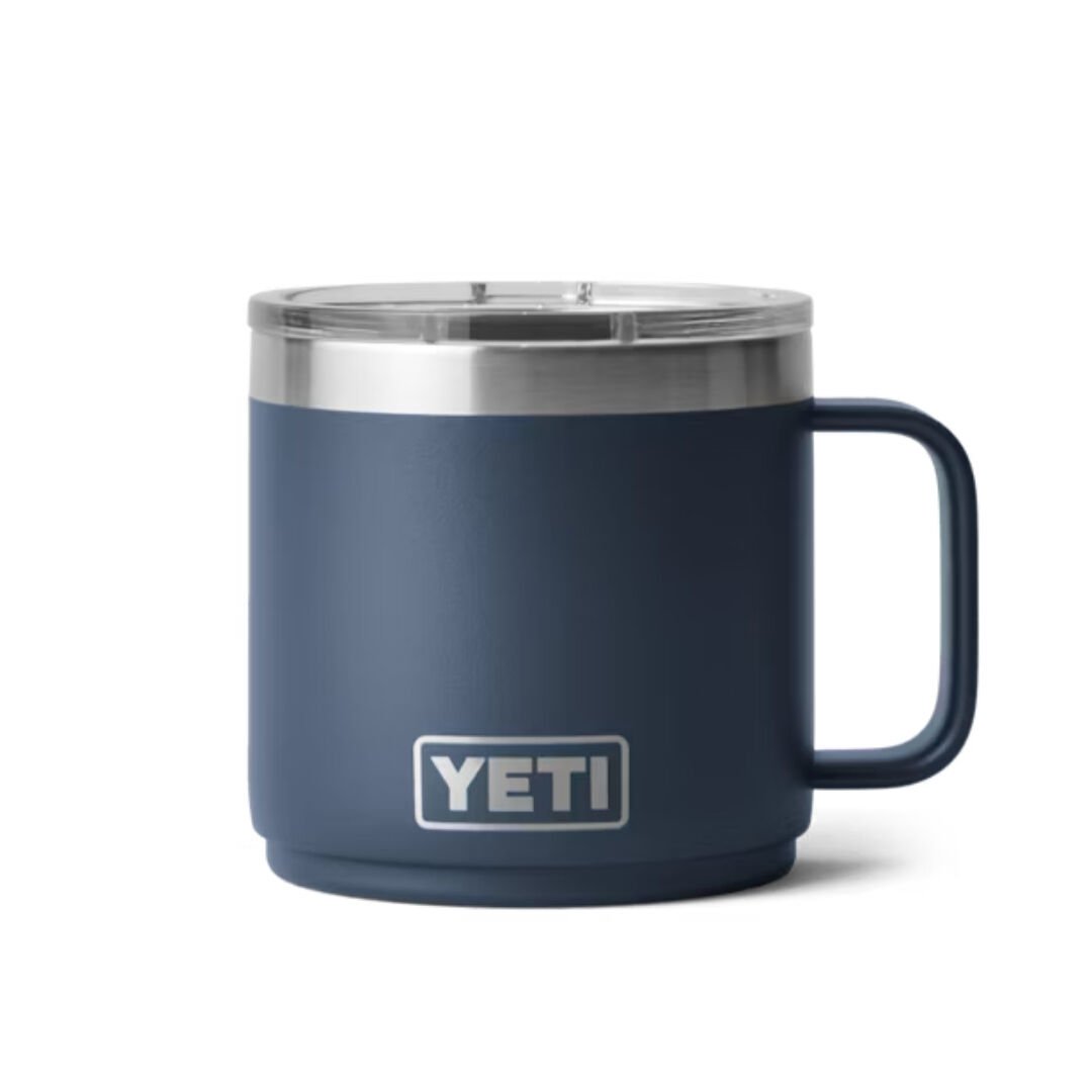YETI Rambler 414 ml Magslider Kapaklı Kamp Kupası – Paslanmaz Çelik Lacivert