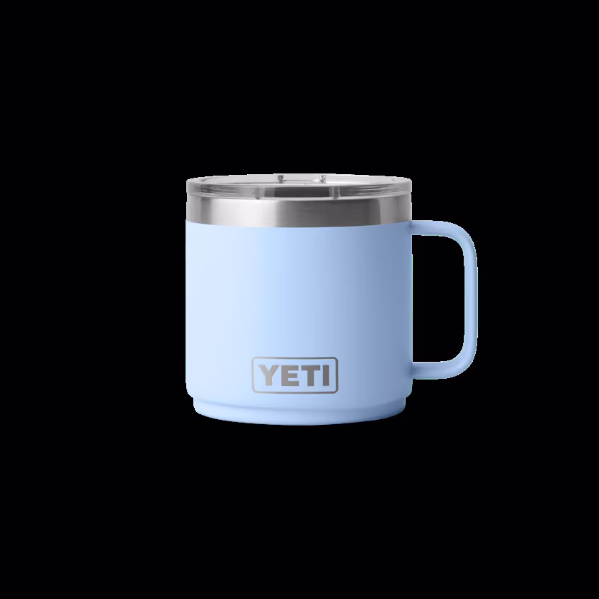 YETI Rambler 414 ml Magslider Kapaklı Kamp Kupası – Paslanmaz Çelik Big Sky Blue