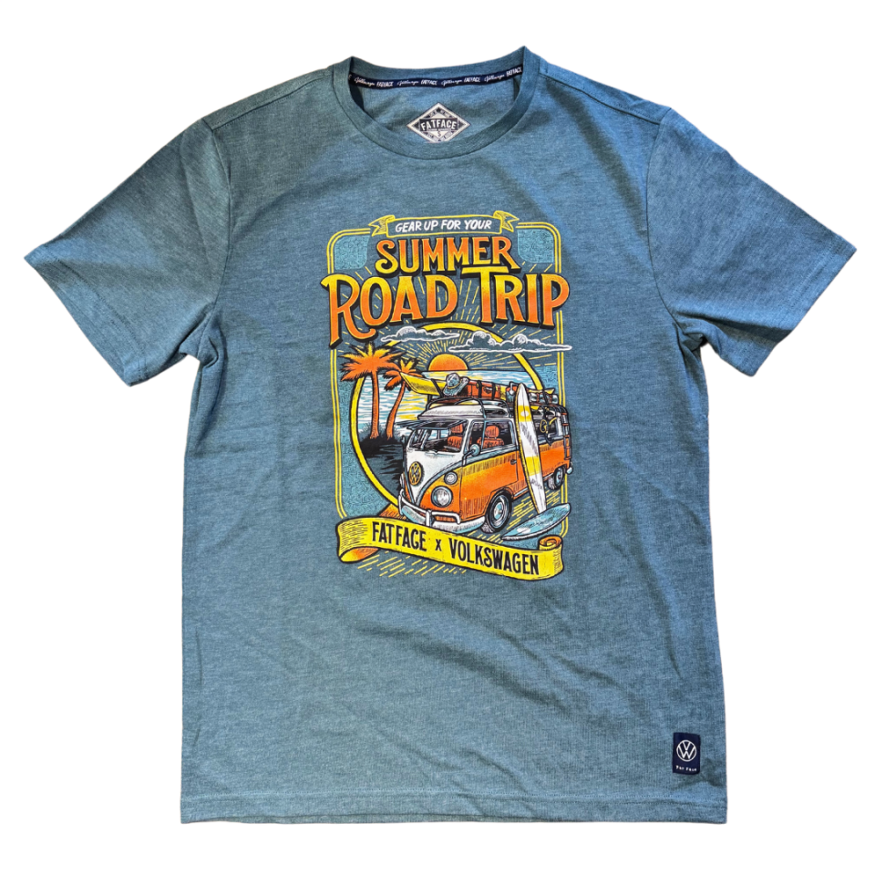 Fatface Volkswagen Summer Road Trip Tshirt
