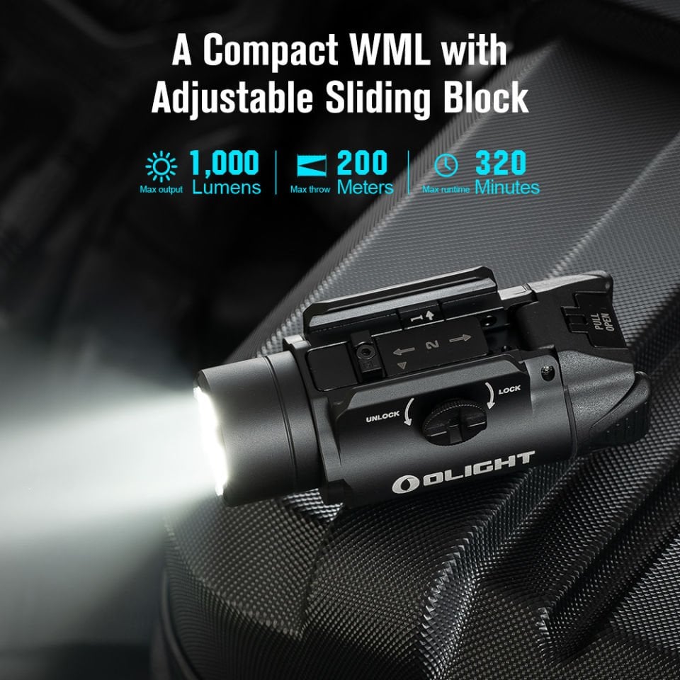 Olight PL-3S Valkyrie Silah Feneri ( Bataryalı )
