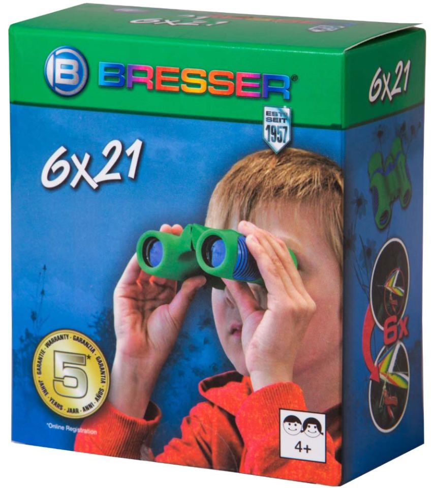 Bresser Junior 6x21 Binoculars for children