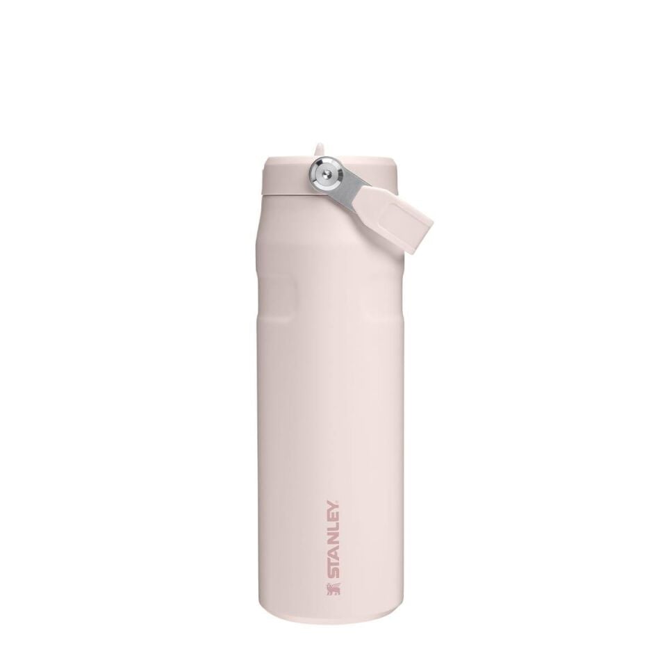 Stanley The IceFlow Flip Straw 2.0 Pipetli Termos Bardak 0,70 LT - Pembe Rose Quartz