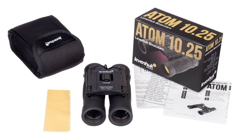 Levenhuk Atom 10x25 Binoküler Dürbün