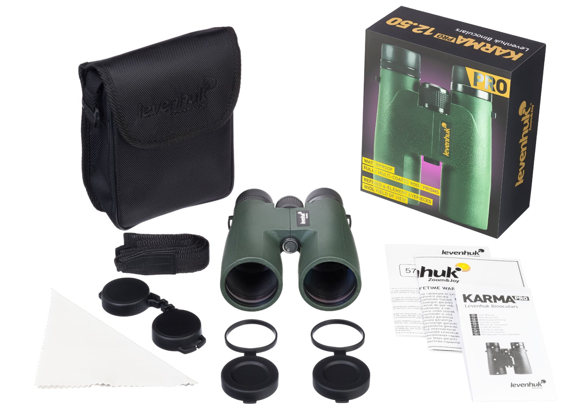 Levenhuk Karma PRO 12x50 Binoküler Dürbün