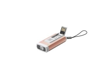 Led Lenser K6R Safety ( Acil Durum Alarm ) 400 Lümen Anahtarlık Fener Gold