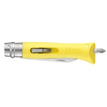 Opinel No 09 Çok Amaçlı Paslanmaz Çelik Çakı (Sarı) Bricolage