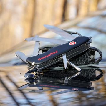 Victorinox 0.8623.MWN.3 RescueTool Siyah One Hand Çakı