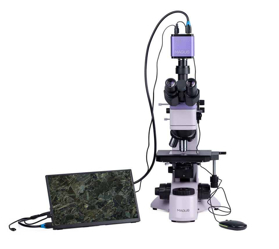 MAGUS Metal D600 BD LCD Metalurji Dijital Mikroskobu