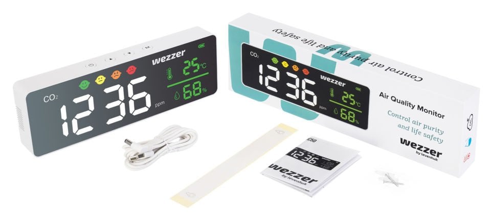 Levenhuk Wezzer Air MC50 Hava Kalitesi Monitörü