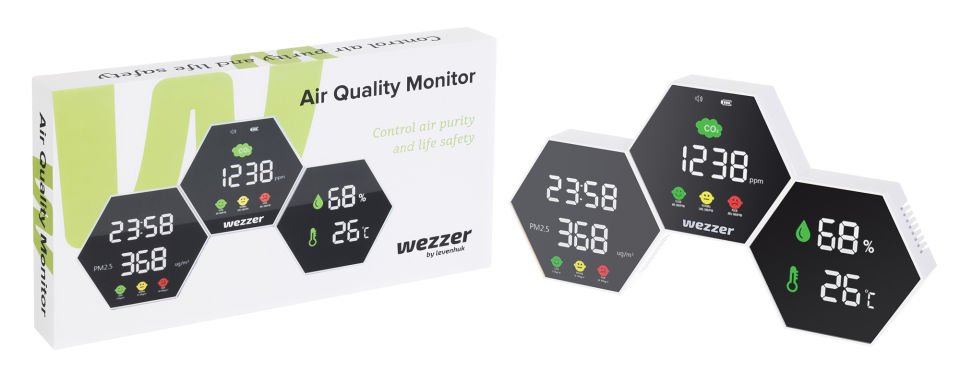 Levenhuk Wezzer Air PRO DM50 Hava Kalitesi Monitörü