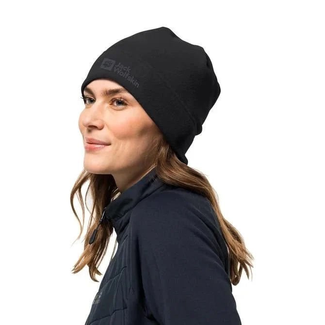 Jack Wolfskin Siyah Unisex Bere Real Stuff Beanie