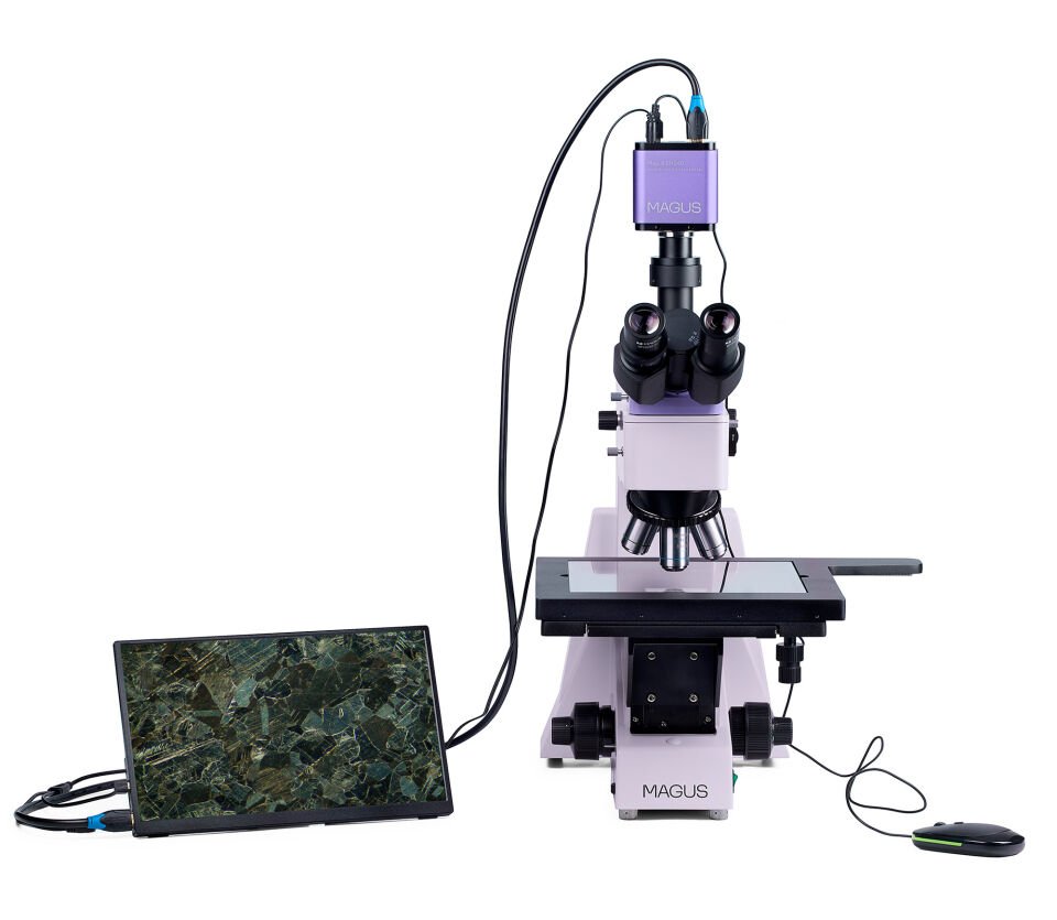 MAGUS Metal D650 BD LCD Metalurji Dijital Mikroskobu
