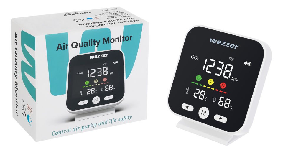 Levenhuk Wezzer Air MC40 Hava Kalitesi Monitörü