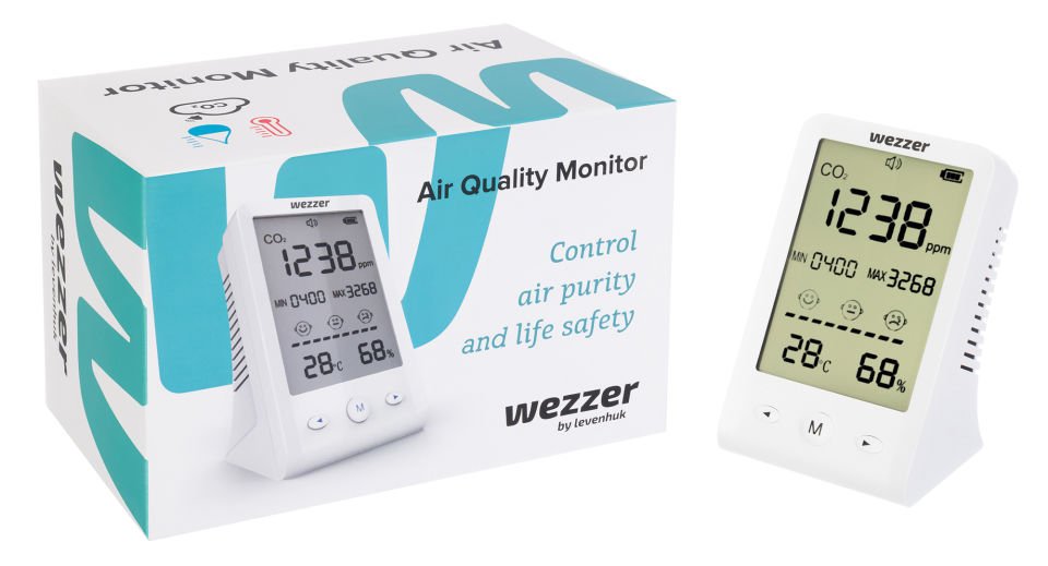 Levenhuk Wezzer Air MC10 Hava Kalitesi Monitörü