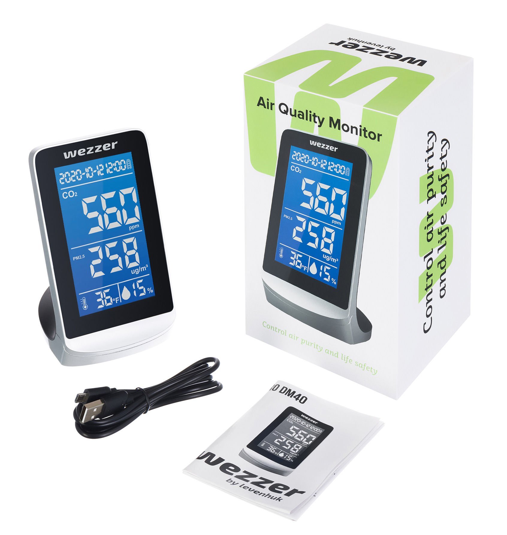 Levenhuk Wezzer Air PRO DM40 Hava Kalitesi Monitörü