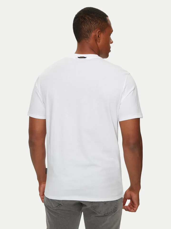 Napapijri Bianco Short Sleeve T-shirt