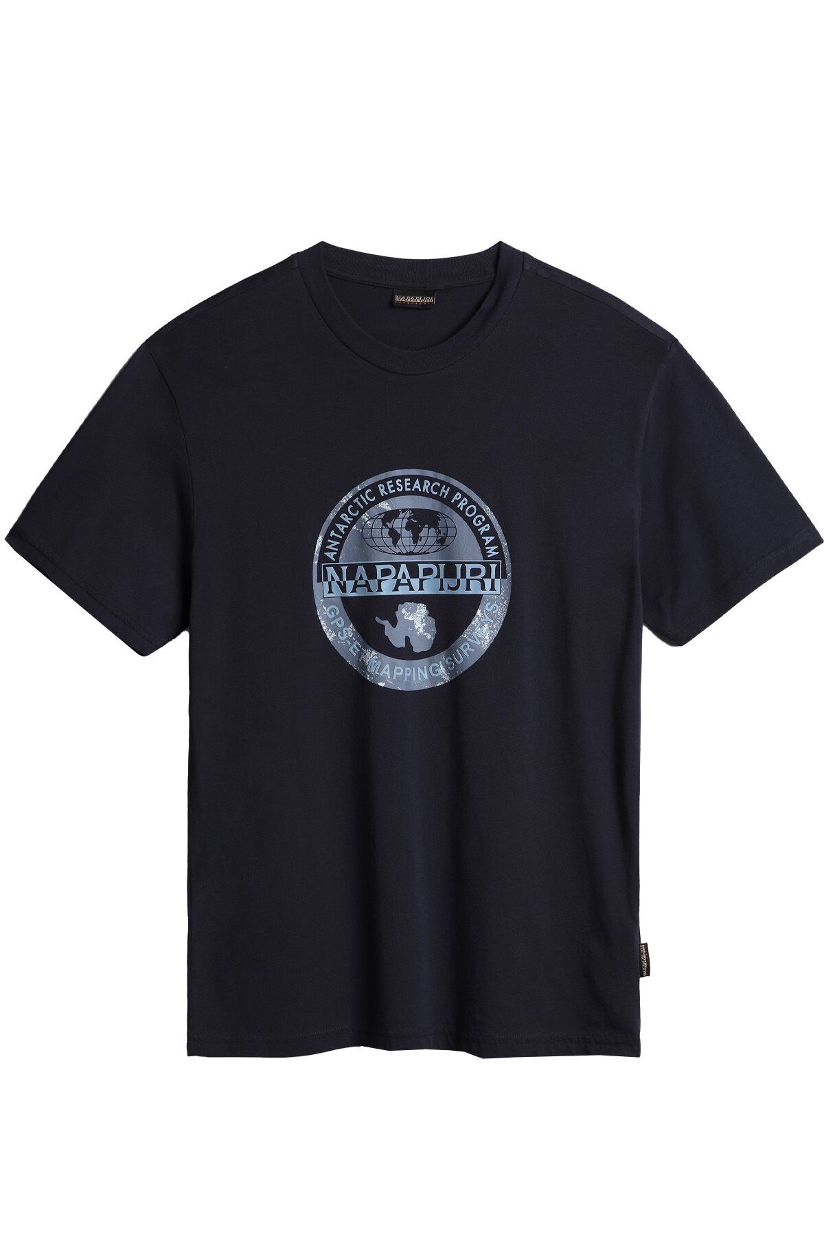 Napapijri S-Bollo Short Sleeve T-shirt Siyah