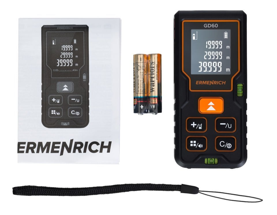 Ermenrich Reel PLUS GD60 Lazer Metre