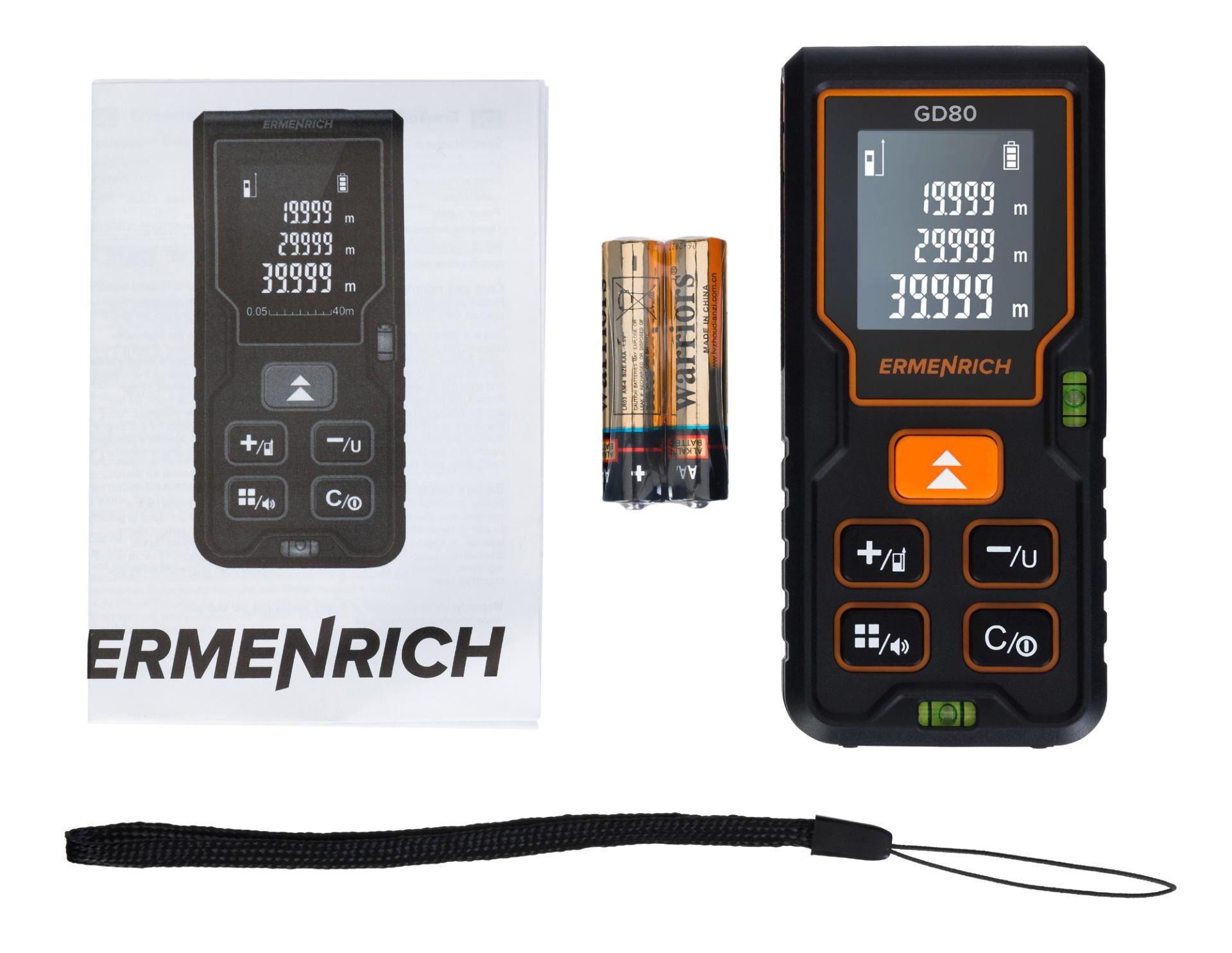 Ermenrich Reel PLUS GD80 Lazer Metre