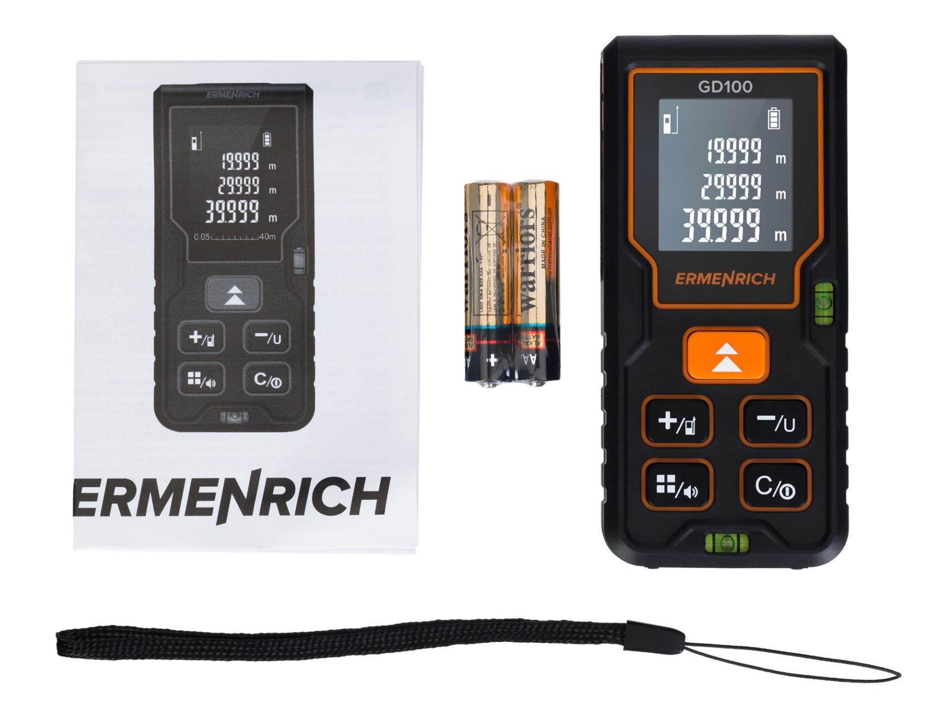 Ermenrich Reel PLUS GD100 Lazer Metre