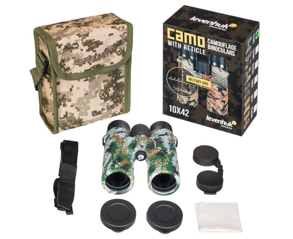 Levenhuk Camo 10x42 Artıkıllı Binoküler Dürbün