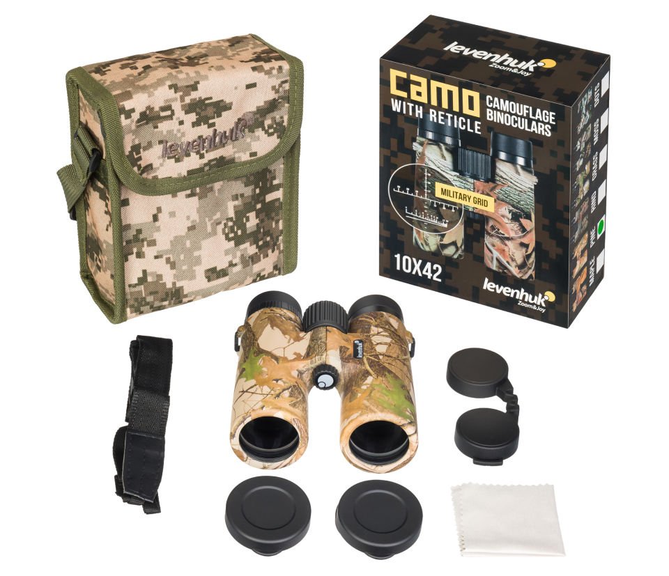 Levenhuk Camo 10x42 Artıkıllı Binoküler Dürbün
